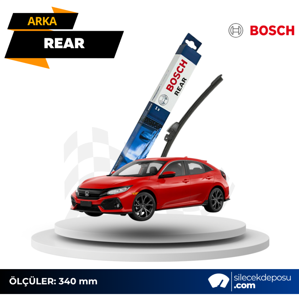Honda Civic Hatchback Arka Silecek 2017-2020 Bosch AR13U