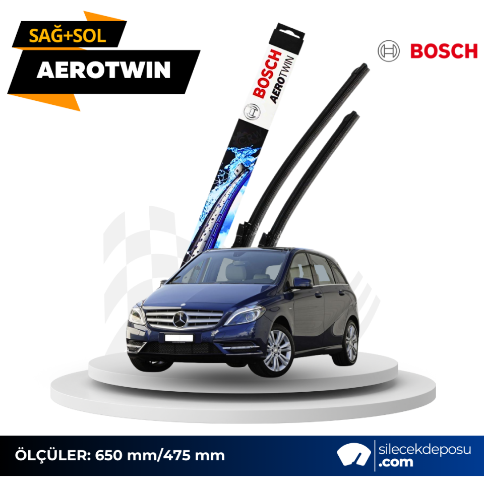 Mercedes B180 Ön Silecek 2012-2015 W246 Bosch Aerotwin
