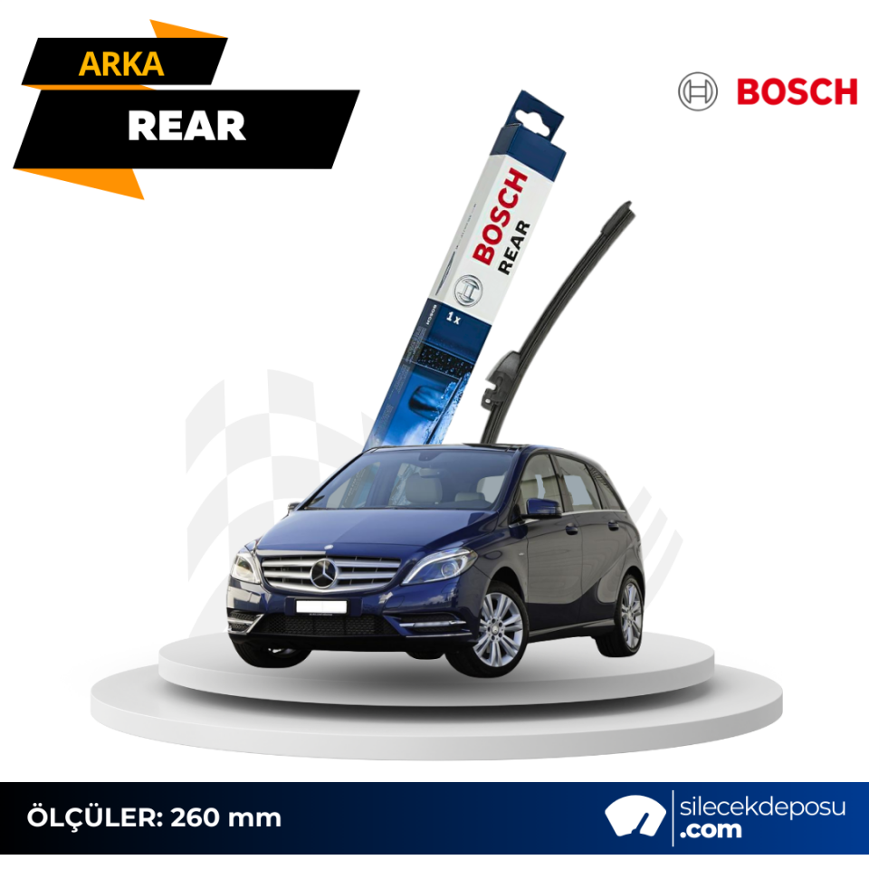 Mercedes B W246 Arka Silecek 2012-2018 Bosch