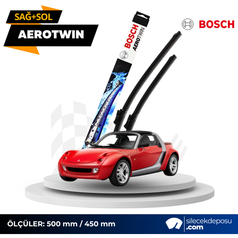 Smart Roadster Ön Silecek (2003-2005) Bosch Aerotwin AR502S