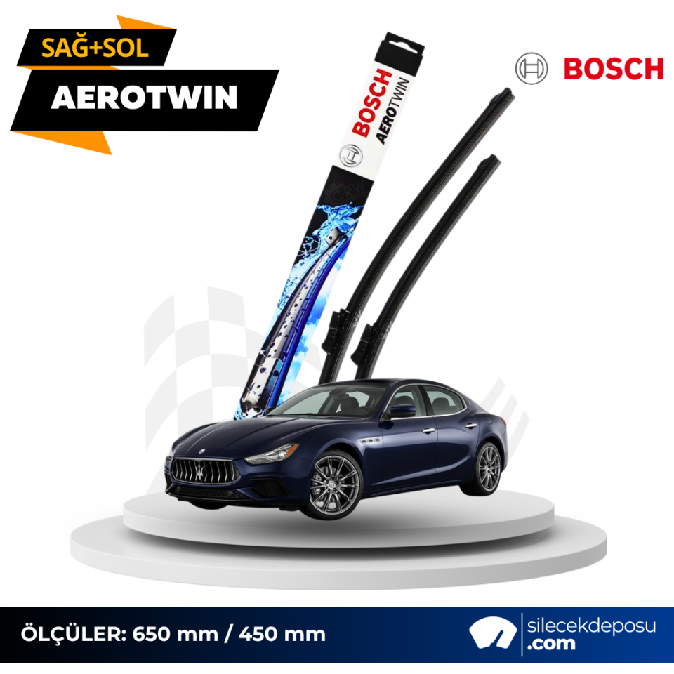 Maserati Ghibli Ön Silecek 2014-2023 Bosch Aerotwin A536S