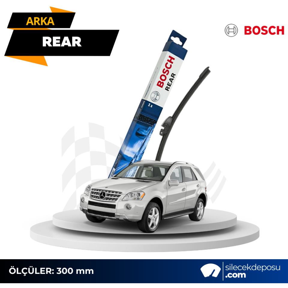 Mercedes ML W164 W166 Arka Silecek 2005-2015