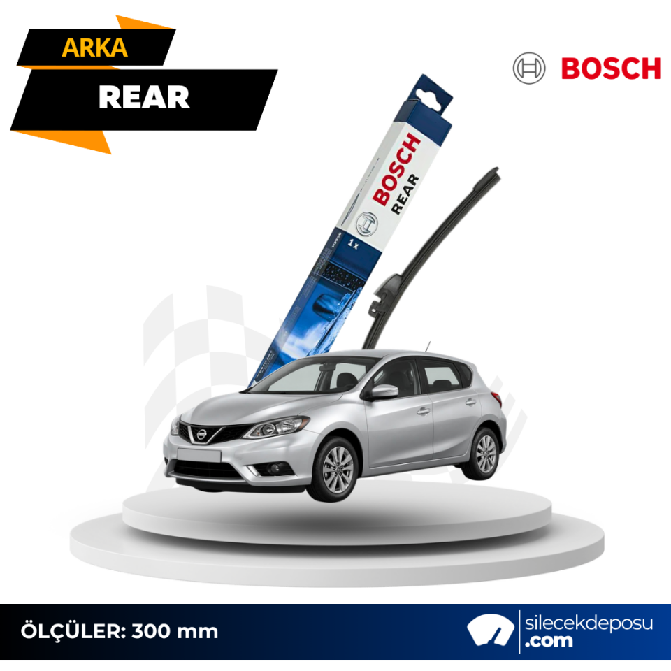 Nissan Pulsar Arka Silecek 2016-2017 Bosch H301
