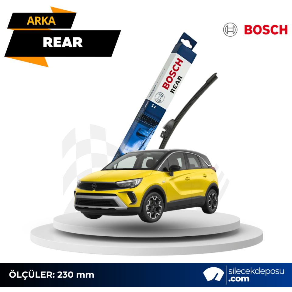 Opel Crossland Arka Silecek 2021-2024 Bosch H230