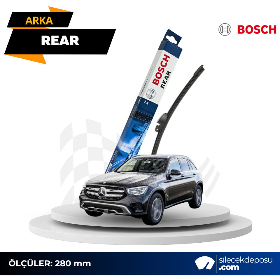 Mercedes GLC X253 Arka Silecek 2019-2022 Bosch