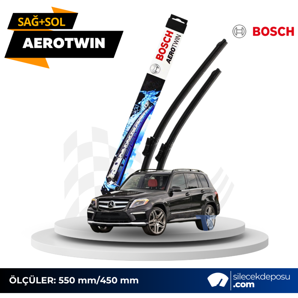 Mercedes GLK X204 Ön Silecek 2014-2016 Bosch Aerotwin