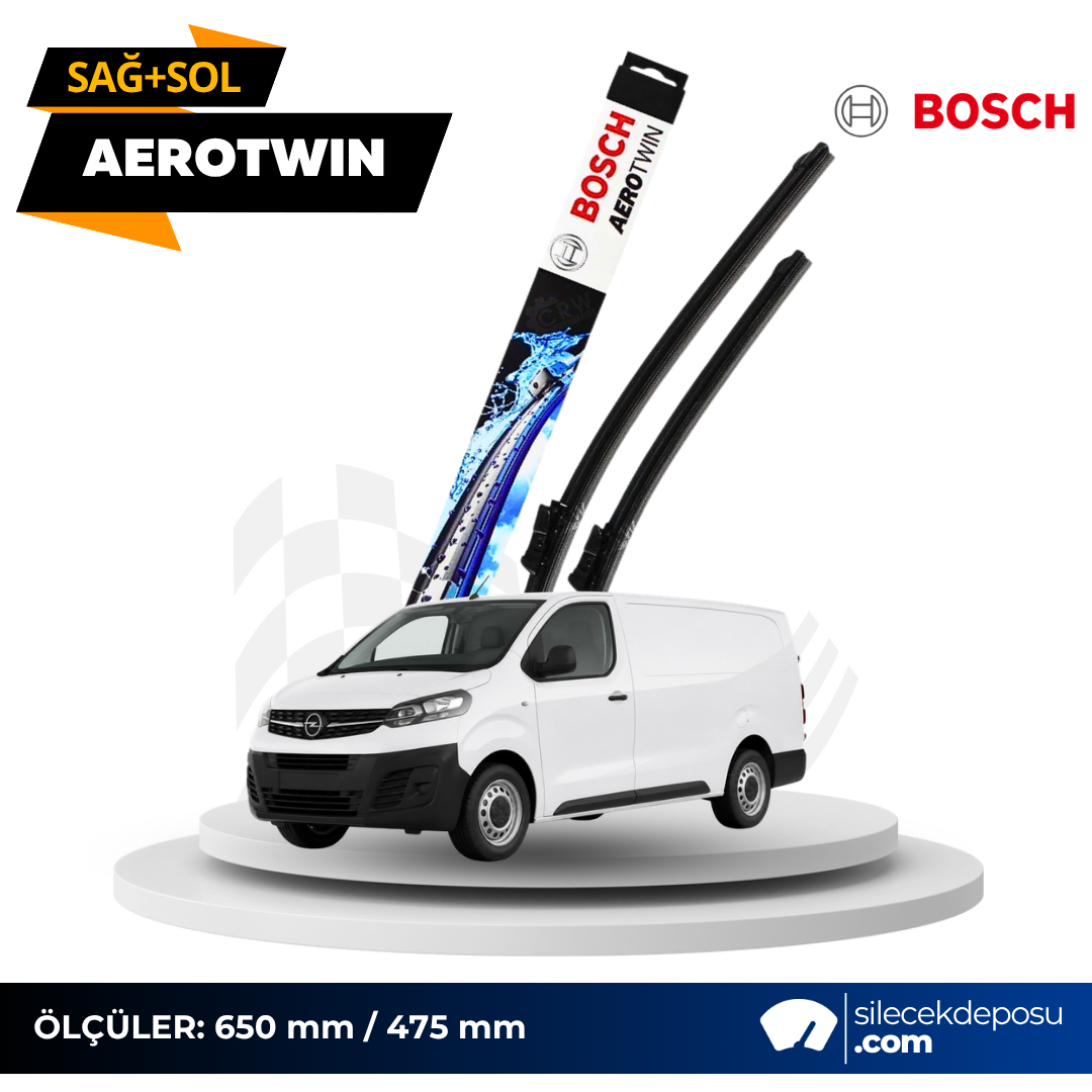 Opel Vivaro Ön Silecek 2020-2025 Bosch Aerotwin A426S