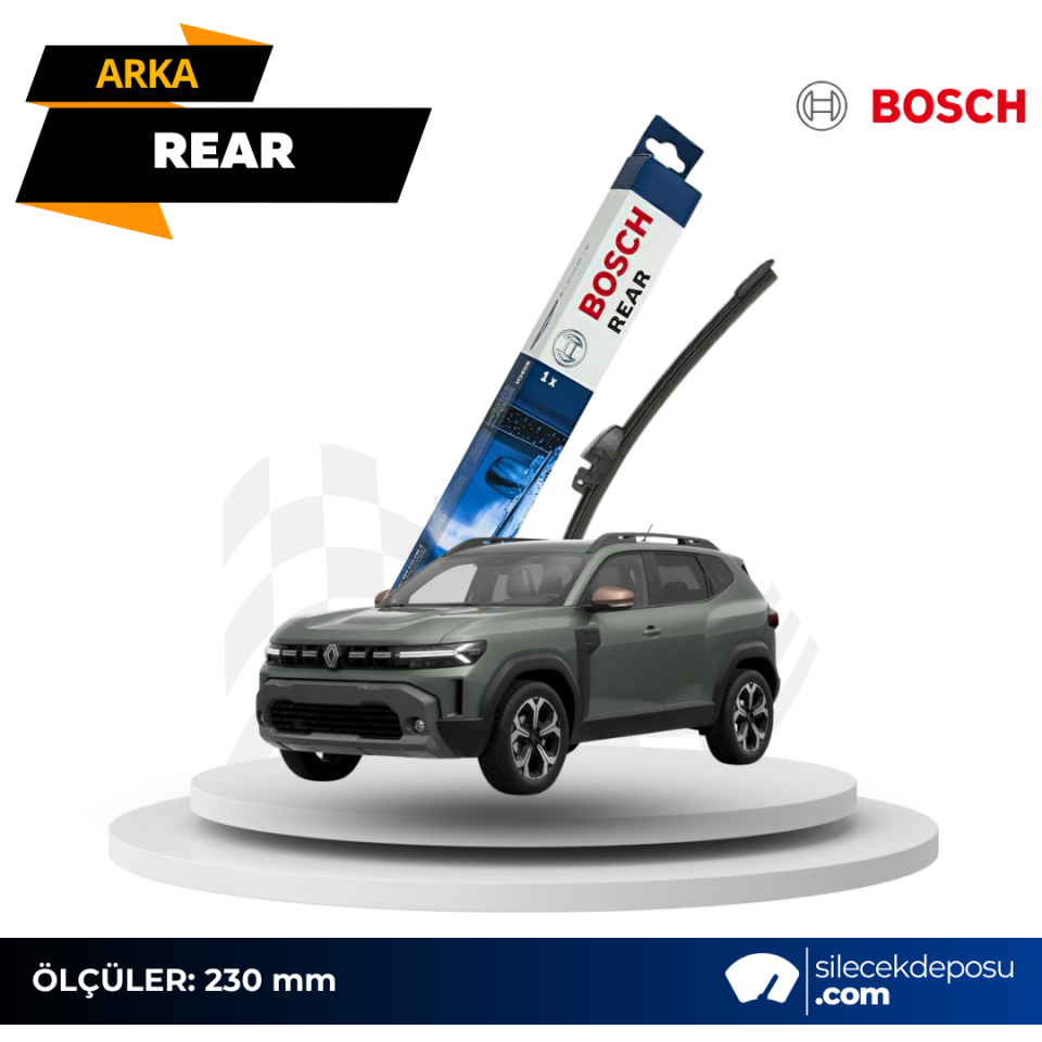 Renault Duster Arka Silecek 2024-2026 Bosch H231
