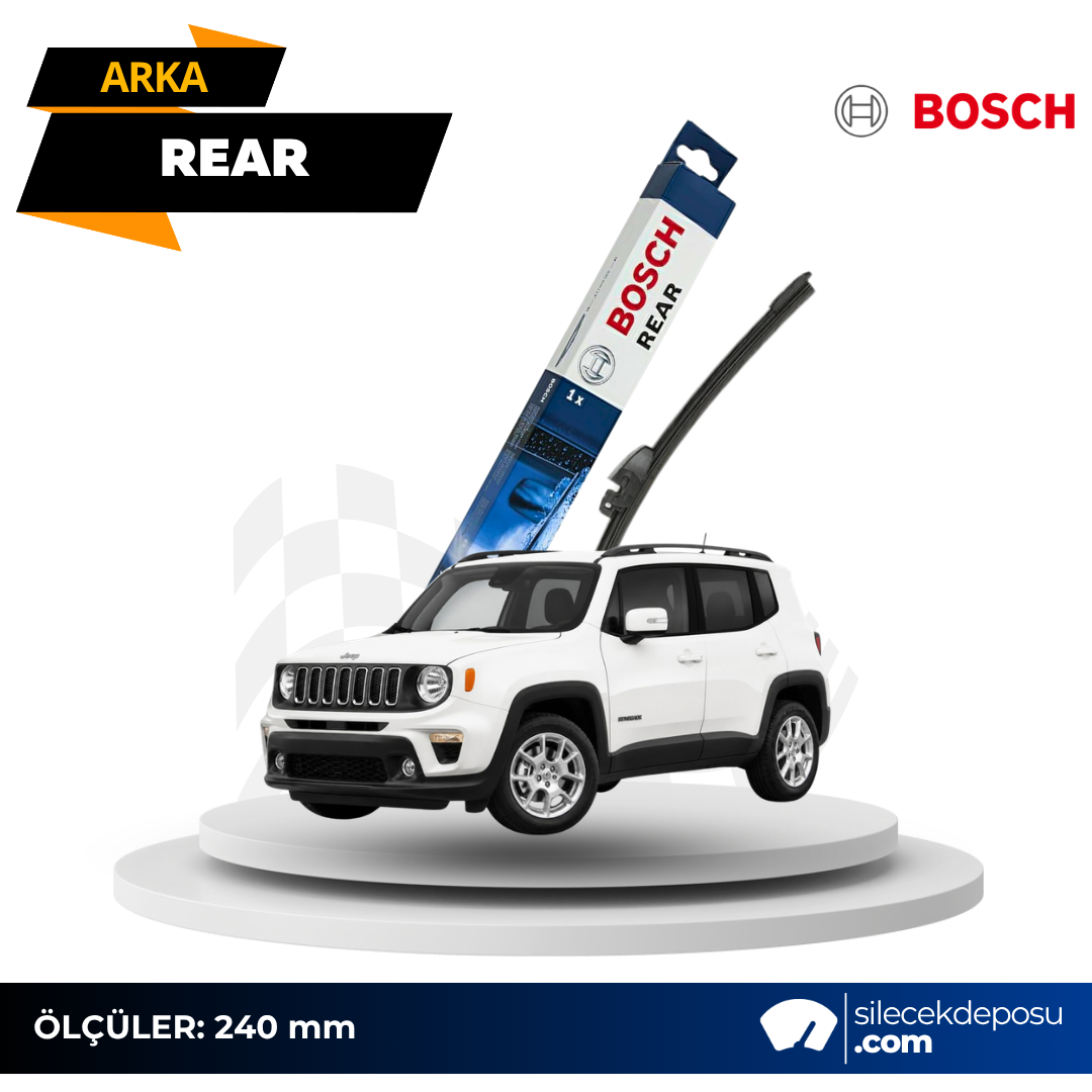 Jeep Renegade Arka Silecek (2014-2026) Bosch H240