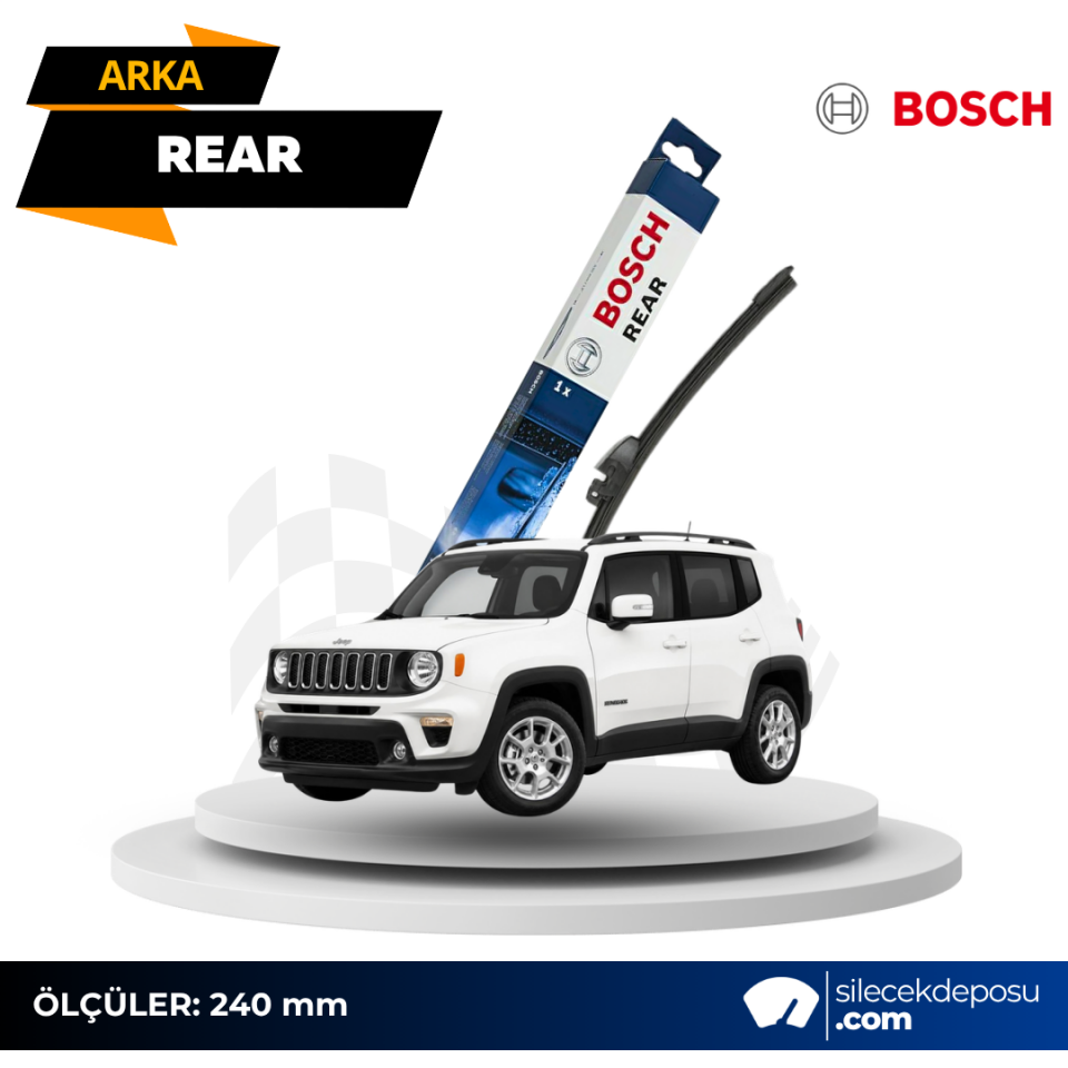 Jeep Renegade Arka Silecek (2014-2026) Bosch H240