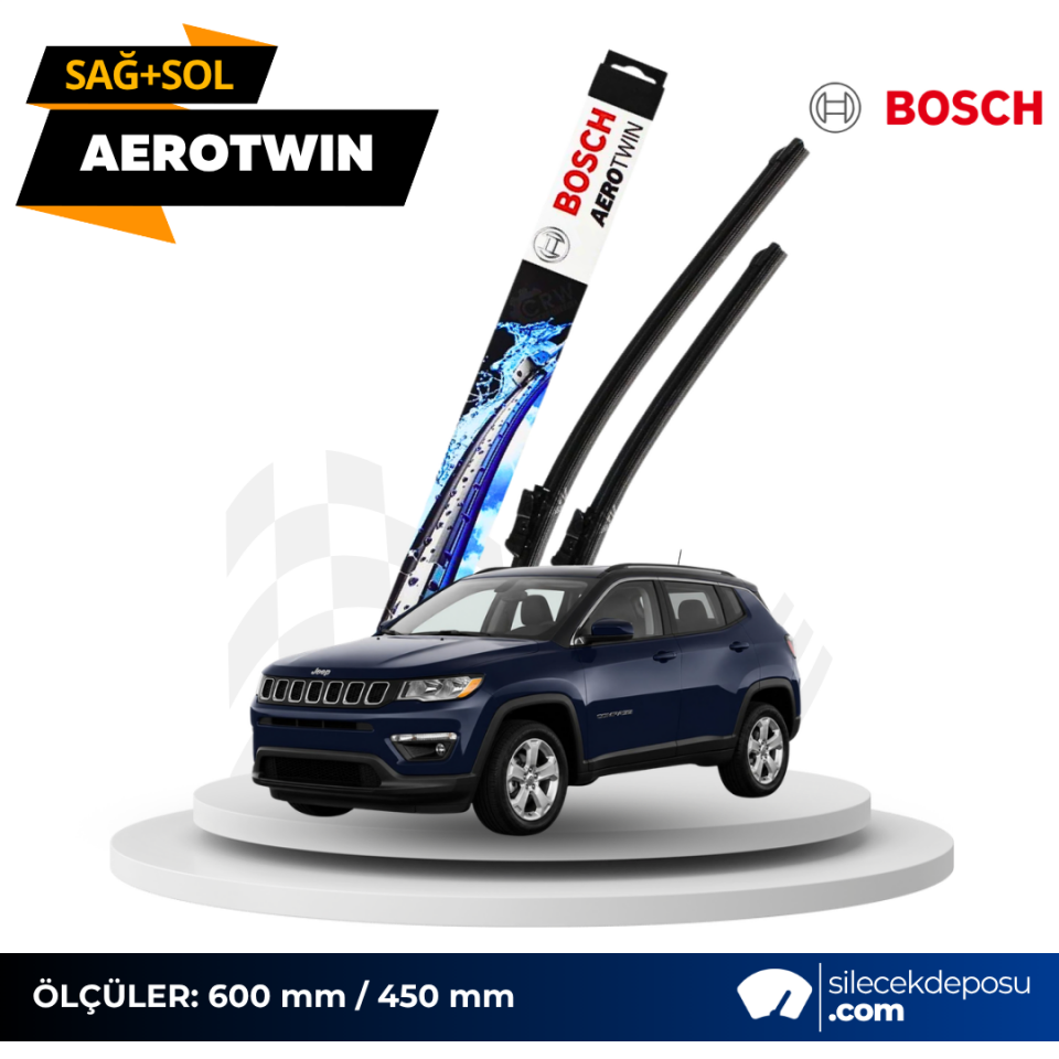 Jeep Compass Ön Silecek (2017-2020) Bosch Aerotwin AR604S