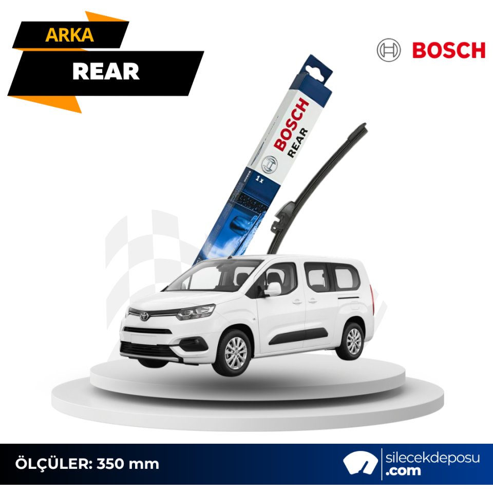Toyota Proace City Arka Silecek 2021-2025 Bosch H353
