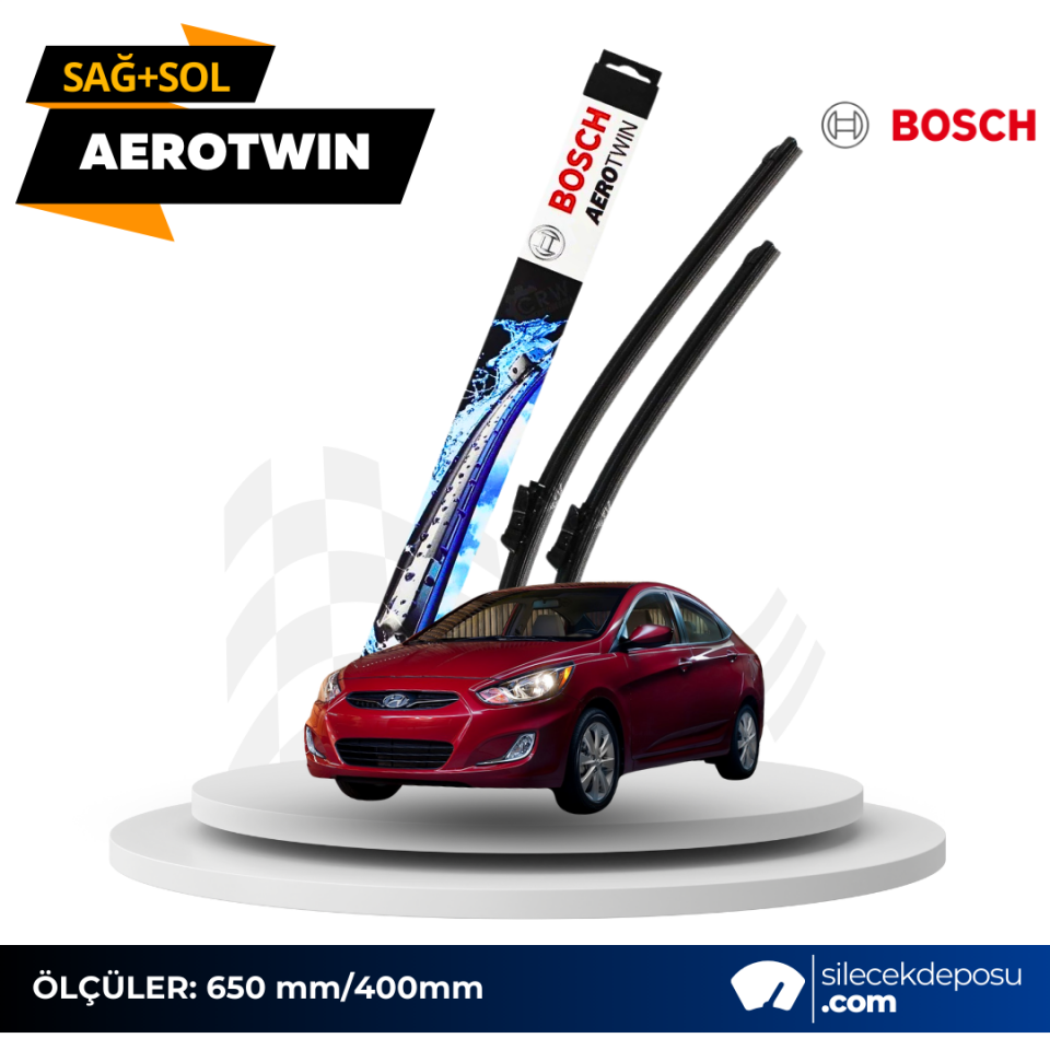 Hyundai Accent Blue Ön Silecek 2011-2015 Bosch Aerotwin