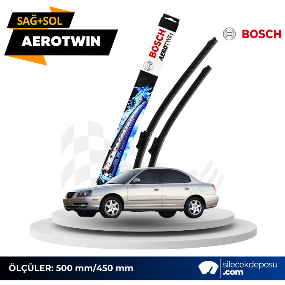Hyundai Elantra Ön Silecek 2000-2010 Bosch Aerotwin