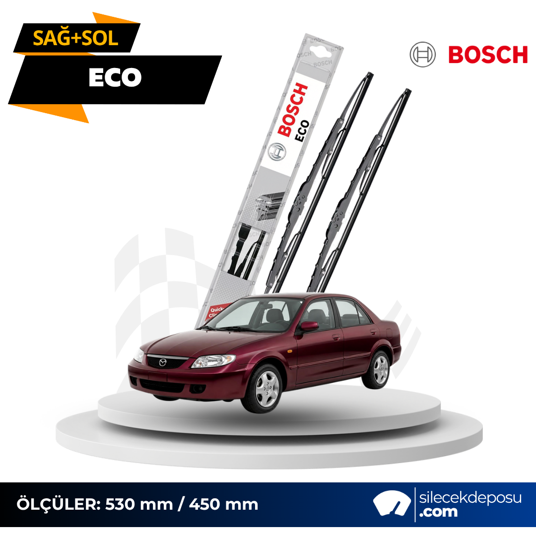Mazda 323 Ön Silecek (1998-2003) Bosch Eco 53C/45C