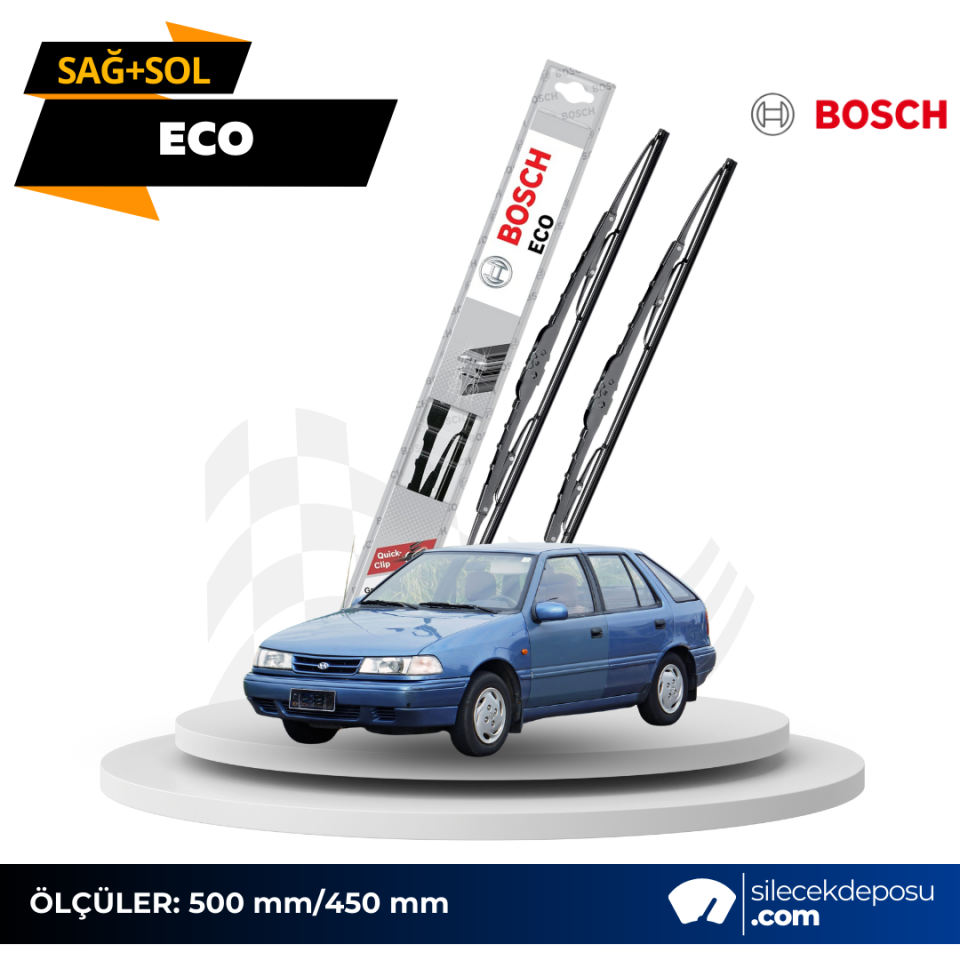 Hyundai Excel Ön Silecek 1994-2000 Bosch Eco