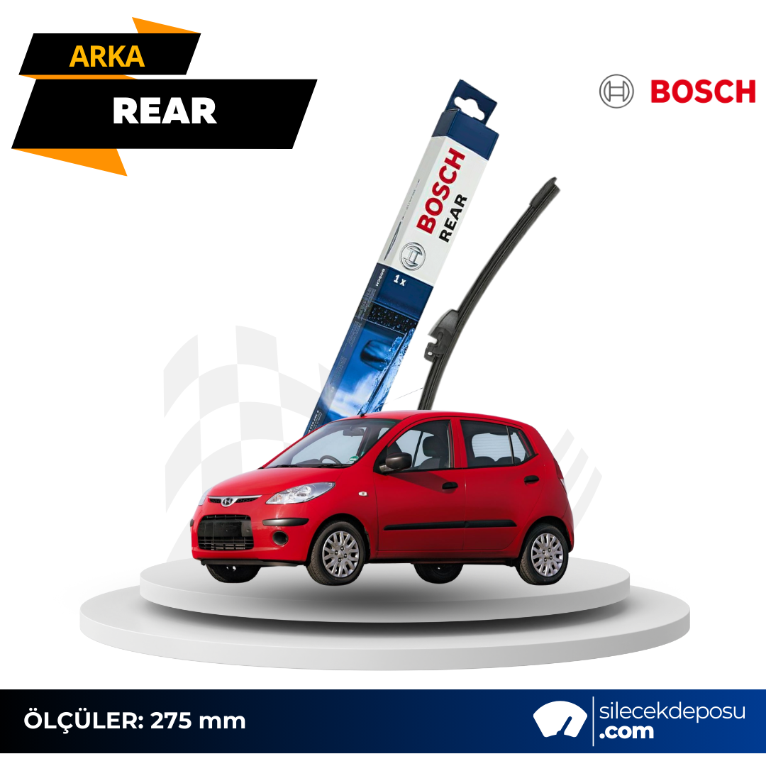 Hyundai i10 Arka Silecek 2008-2019 Bosch