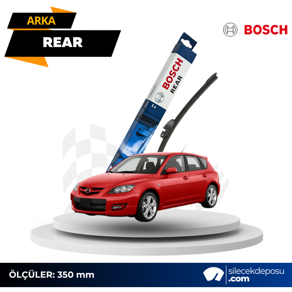 Mazda 3 Hatchback Arka Silecek (2004-2008) Bosch H351