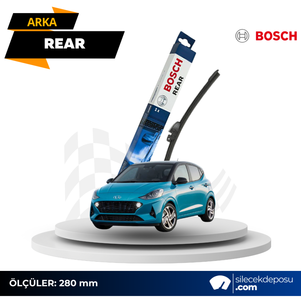 Hyundai i10 Arka Silecek 2020-2024 Bosch