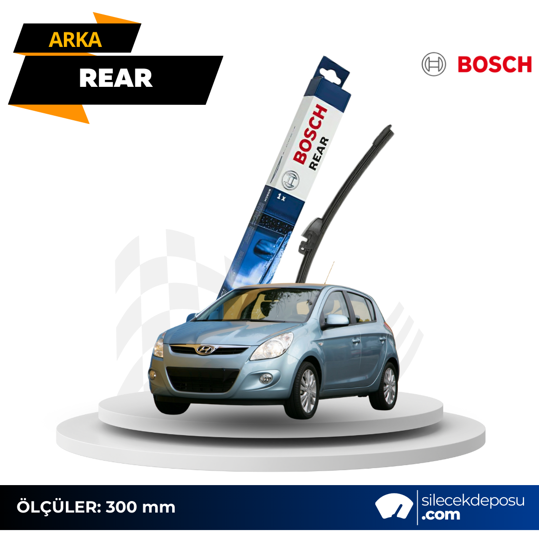 Hyundai i20 Arka Silecek 2008-2014 Bosch