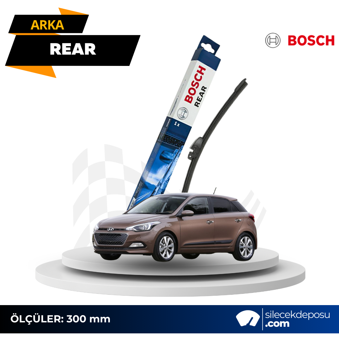 Hyundai i20 Arka Silecek 2015-2020 Bosch