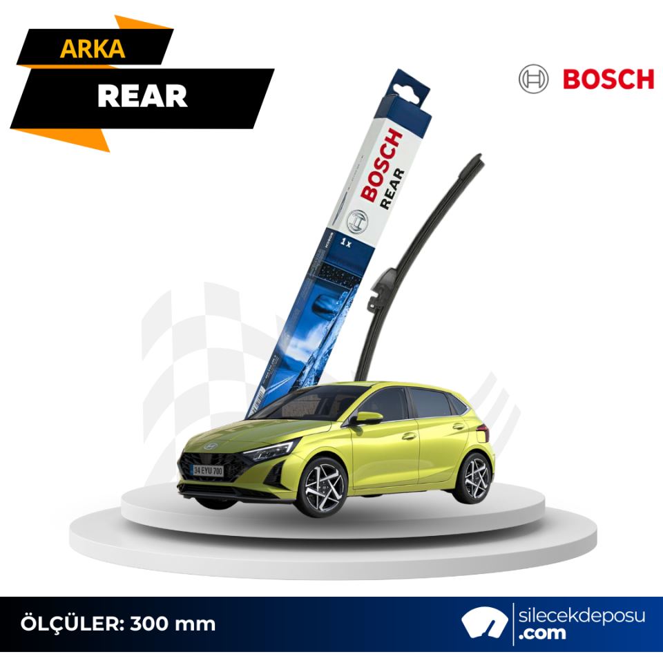 Hyundai i20 Arka Silecek 2021-2024 Bosch