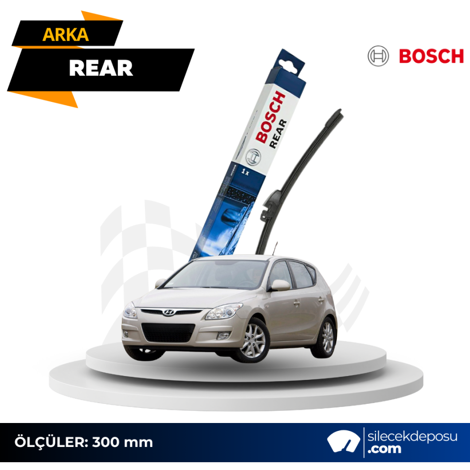 Hyundai i30 Arka Silecek 2007-2011 Bosch