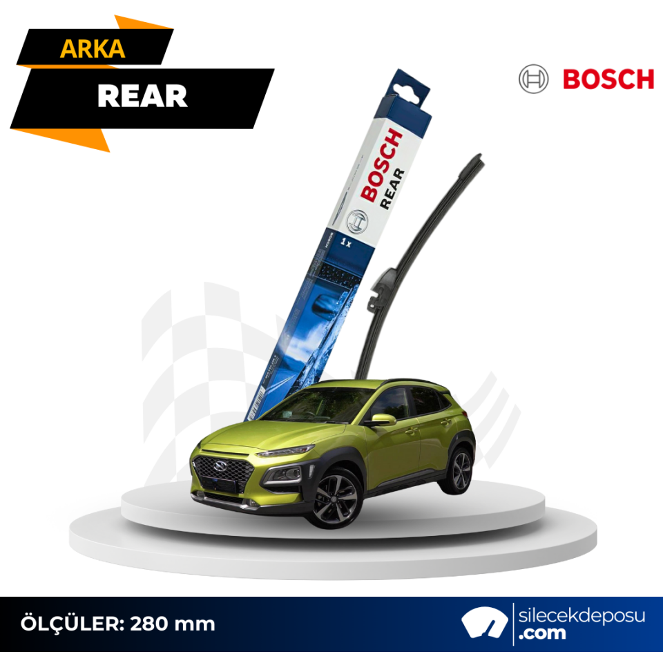 Hyundai Kona Arka Silecek 2018-2022 Bosch