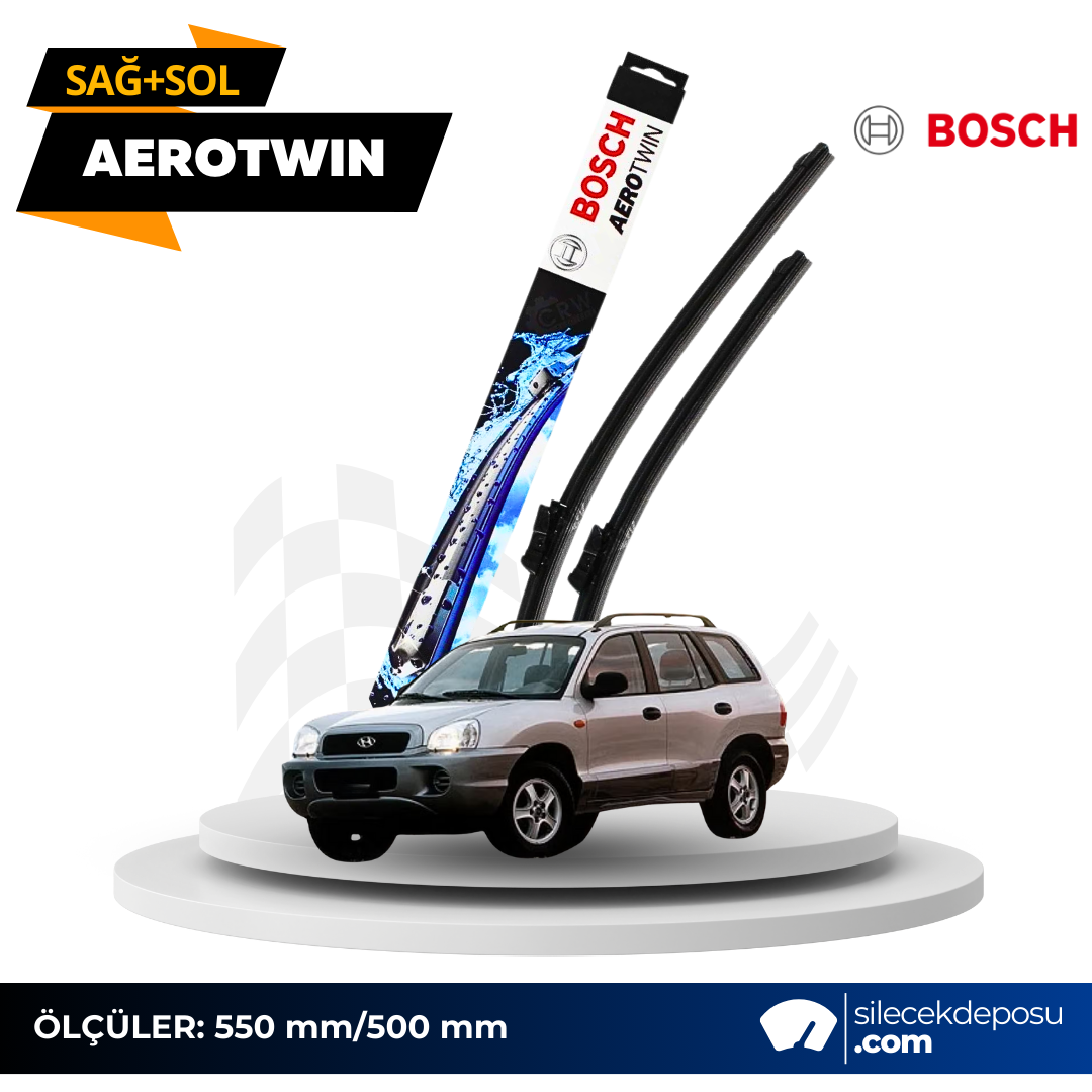 Hyundai Santa Fe Ön Silecek 2000-2005 Bosch Aerotwin
