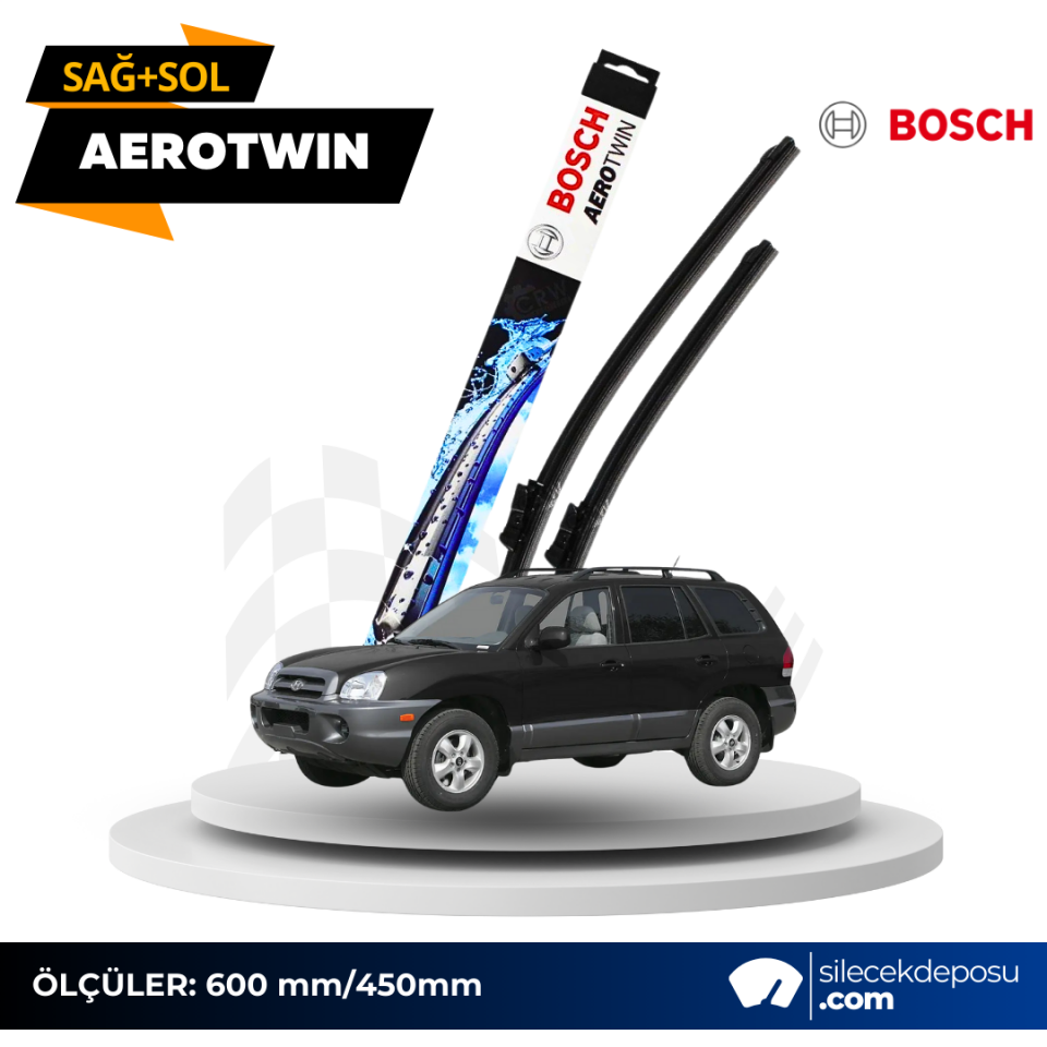 Hyundai Santa Fe Ön Silecek 2006-2012 Bosch Aerotwin