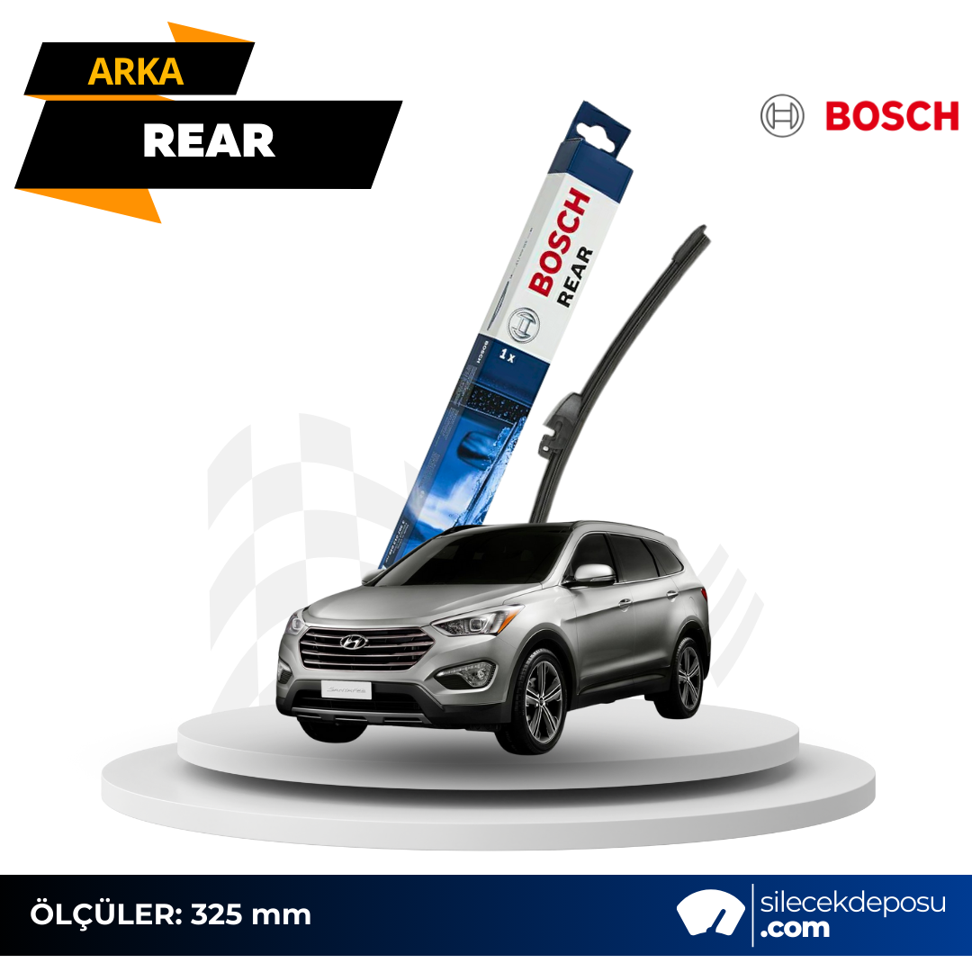 Hyundai Santa Fe Arka Silecek 2013-2017 Bosch
