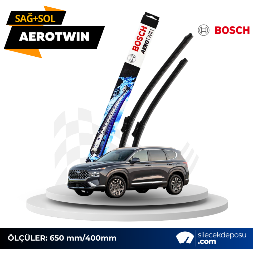 Hyundai Santa Fe Ön Silecek 2021-2025 Bosch Aerotwin