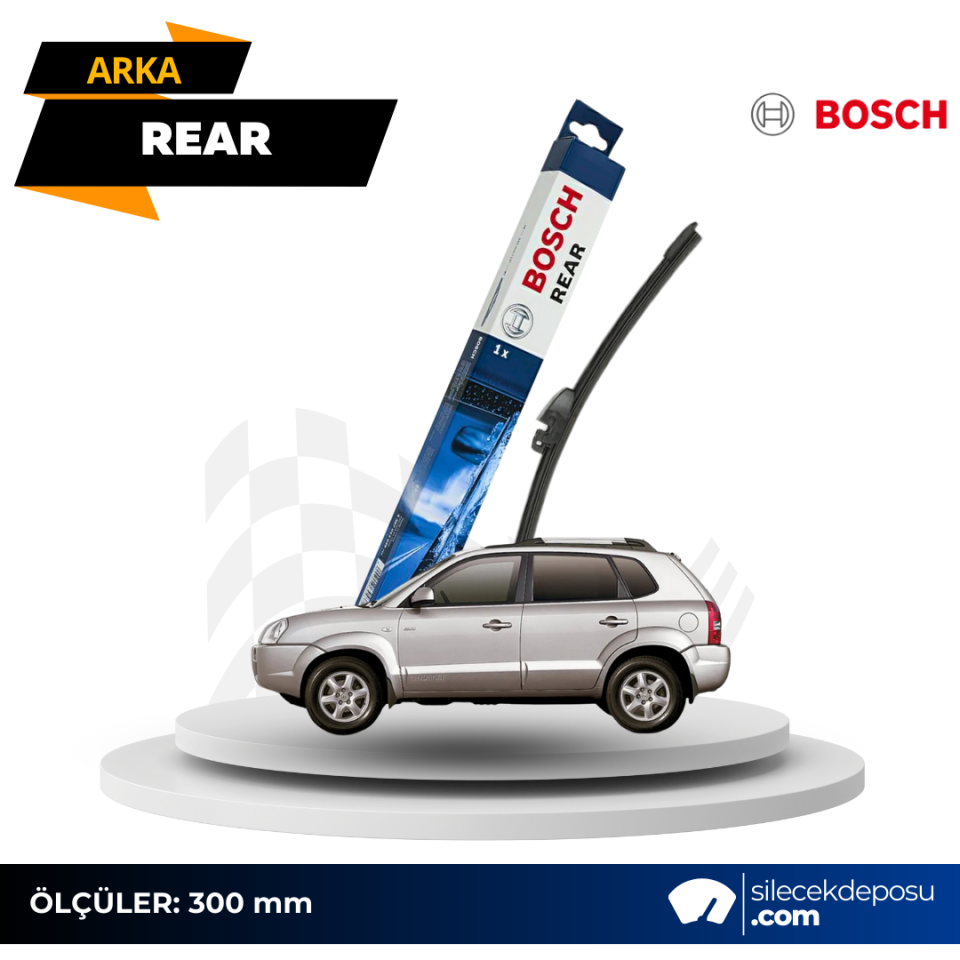 Hyundai Tucson Arka Silecek 2005-2010 Bosch