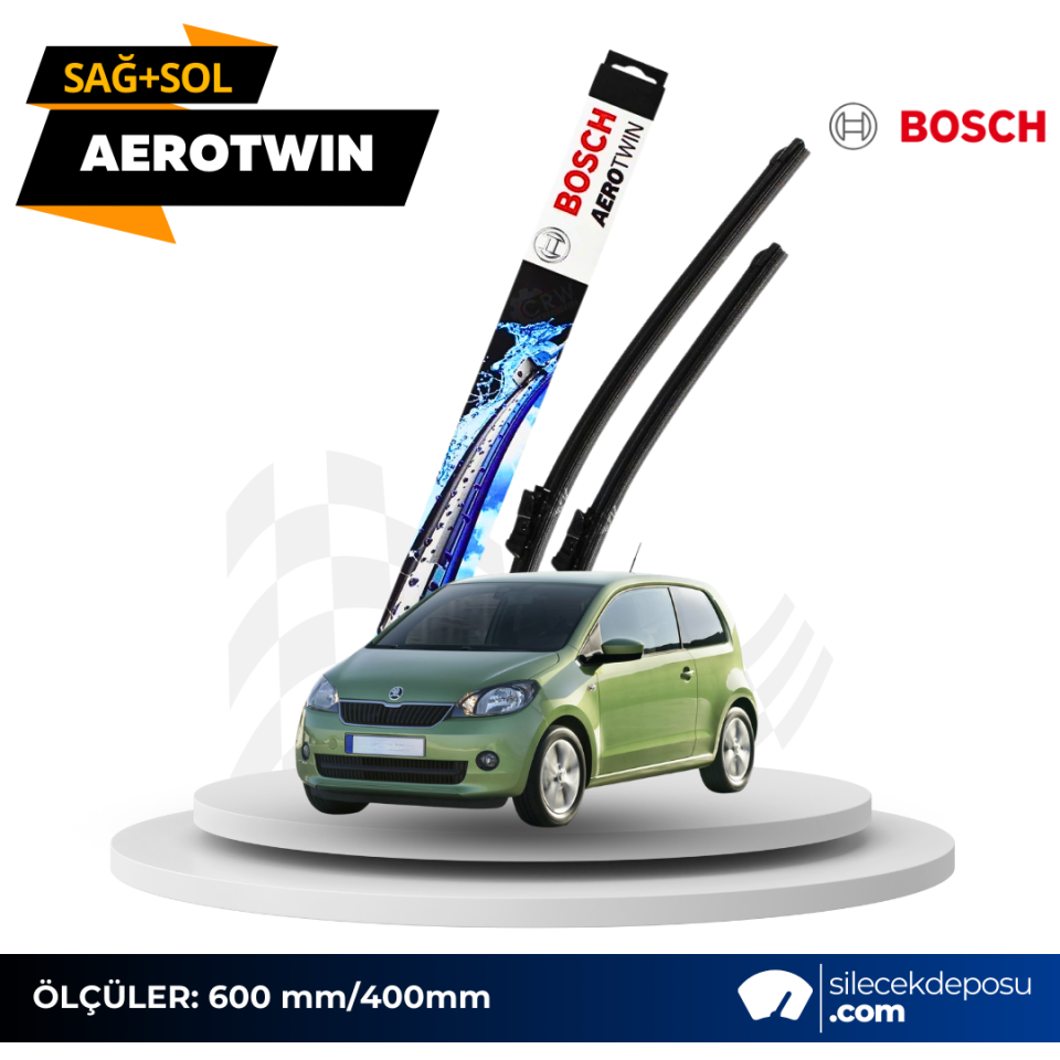 Skoda Citigo Ön Silecek 2012-2015 Bosch Aerotwin