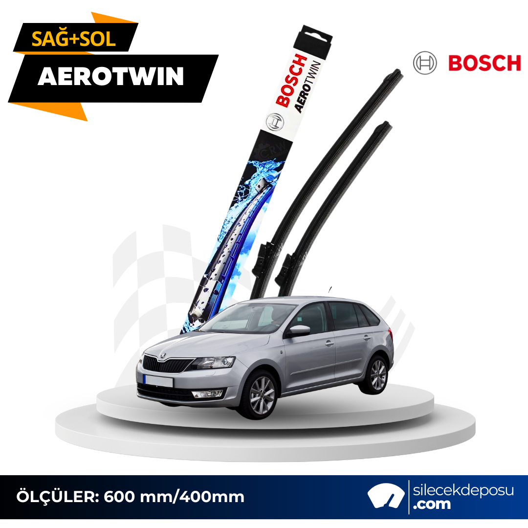 Skoda Rapid Spaceback Ön Silecek 2013-2019 Bosch Aerotwin