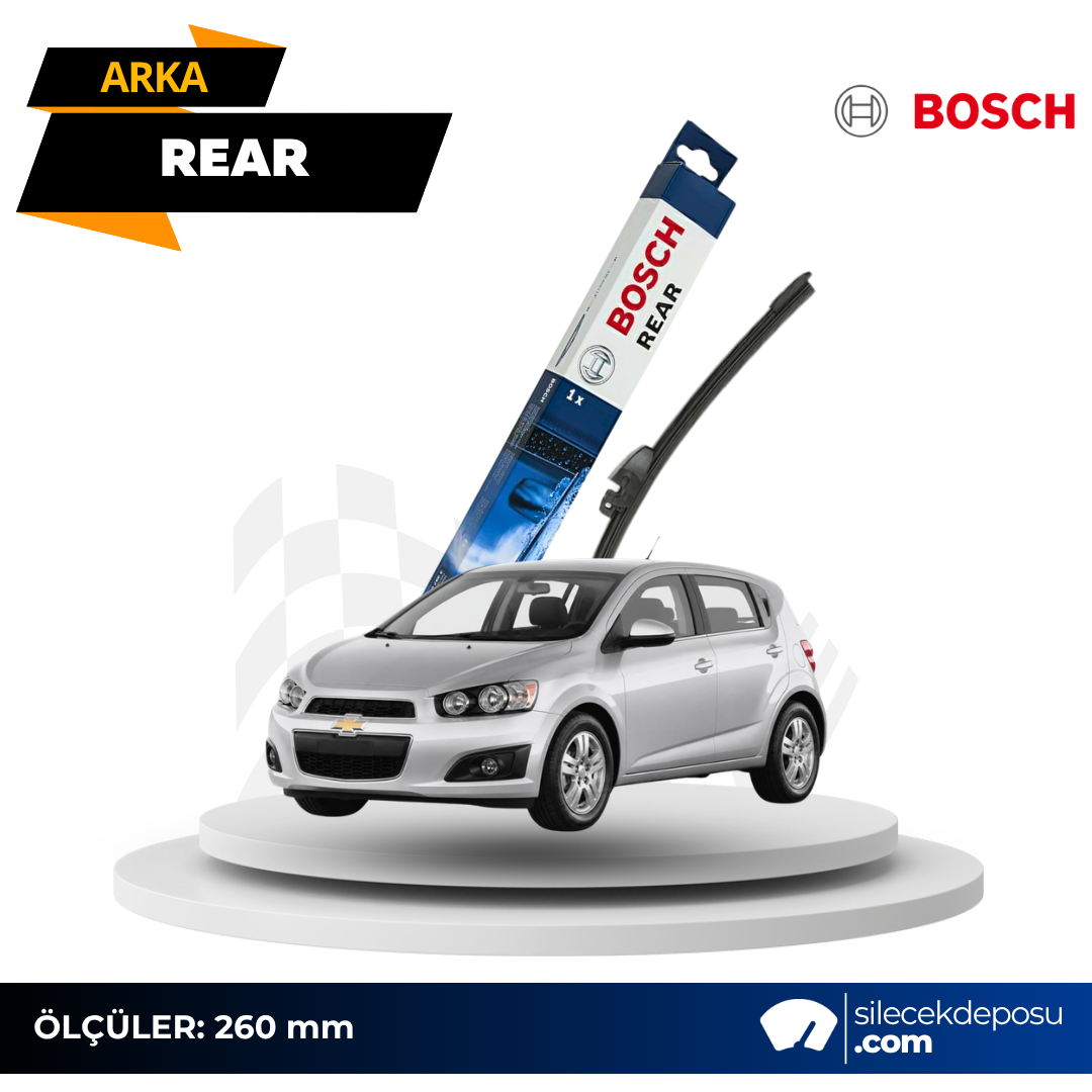 Chevrolet Aveo Arka Silecek (2011-2013) Bosch H801