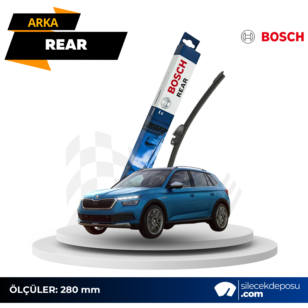 Skoda Kamiq Arka Silecek 2020-2024 Bosch