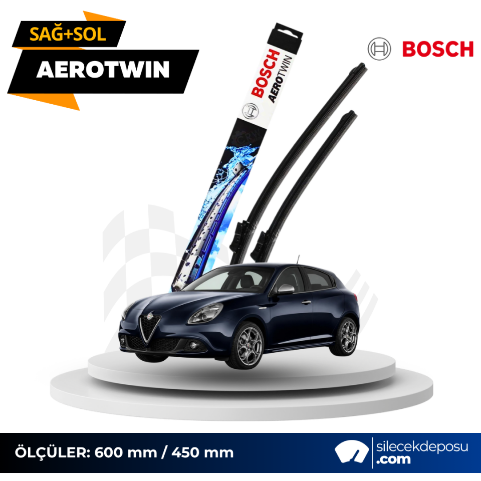 Alfa Romeo Giulietta Ön Silecek (2010-2020) Bosch Aerotwin A187S