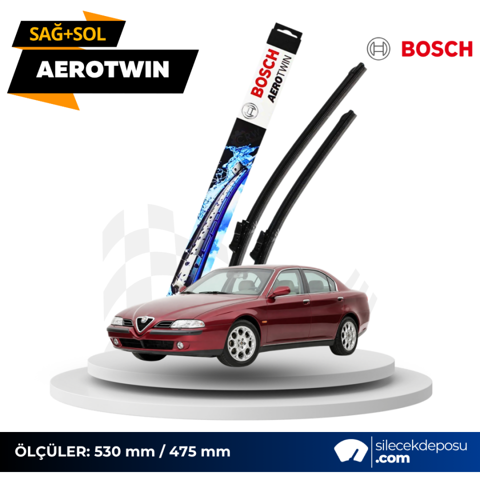 Alfa Romeo 166 Ön Silecek (1998-2007) Bosch Aerotwin AR533S