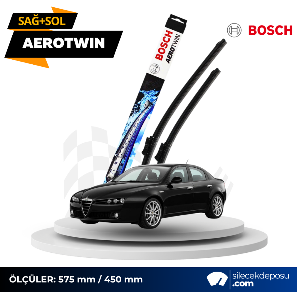 Alfa Romeo 159 Ön Silecek (2005-2011) Bosch Aerotwin A084S