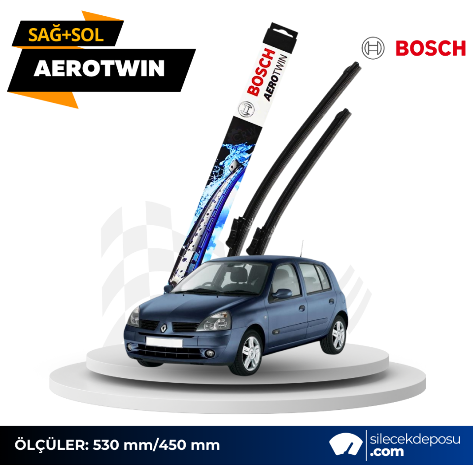 Renault Clio 2 Ön Silecek 1998-2005 Bosch Aerotwin