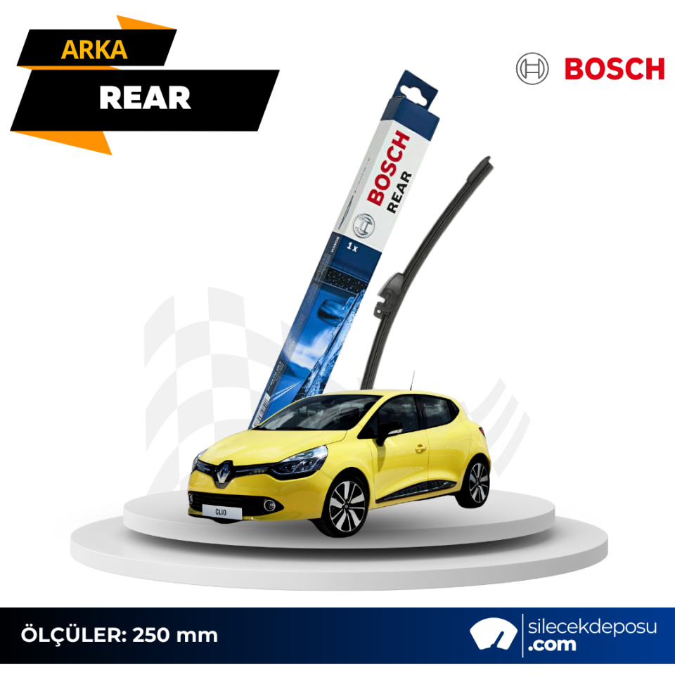 Renault Clio 4 Arka Silecek 2012-2020 Bosch