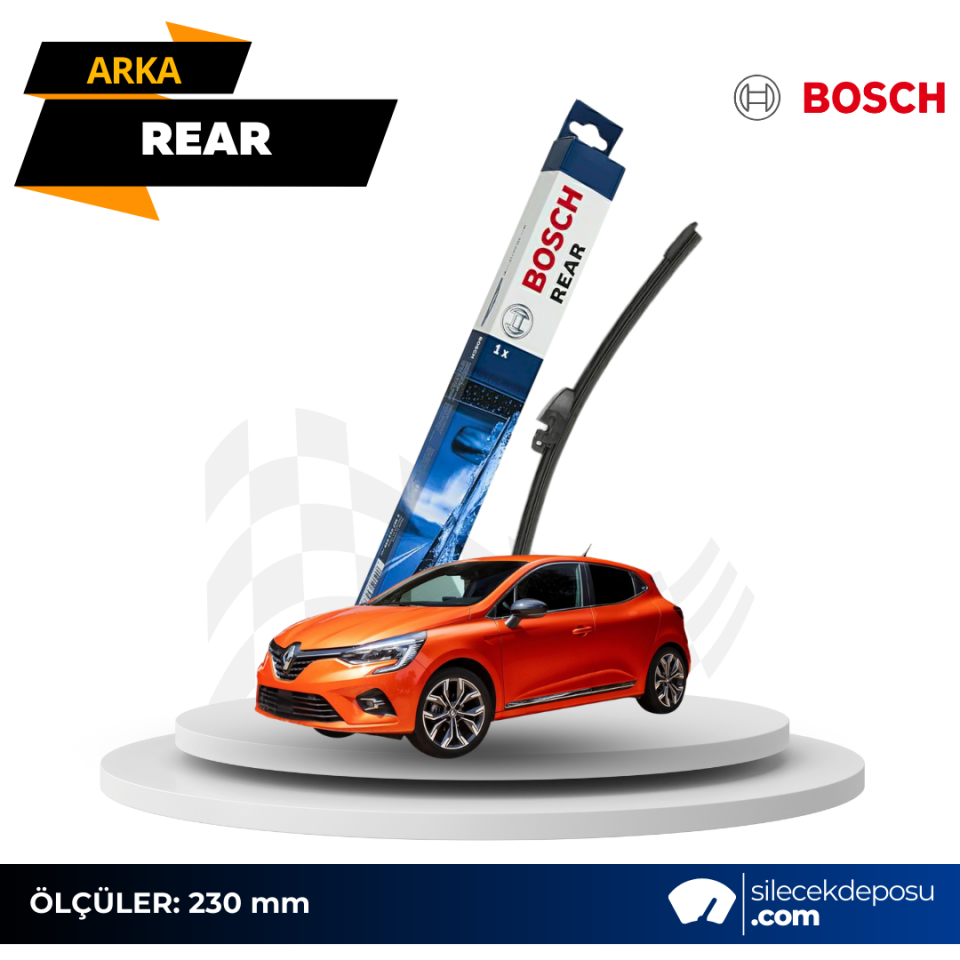 Renault Clio 5 Arka Silecek 2020-2024 Bosch