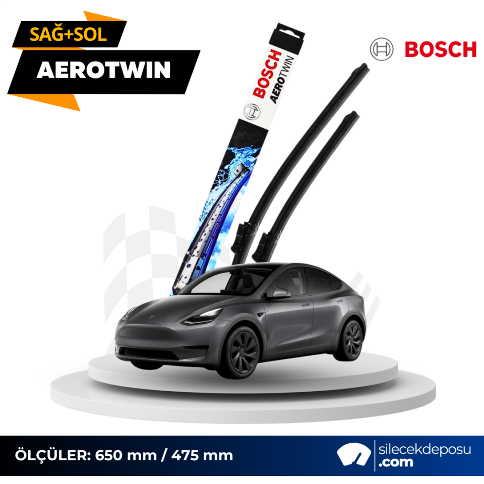 Tesla Model Y Ön Silecek (2021-2024) Bosch Aerotwin A102S