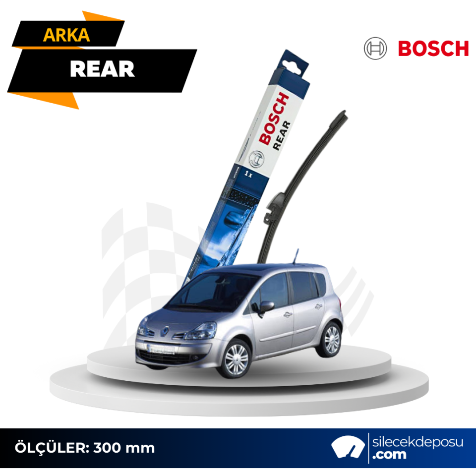 Renault Modus Arka Silecek 2005-2009 Bosch