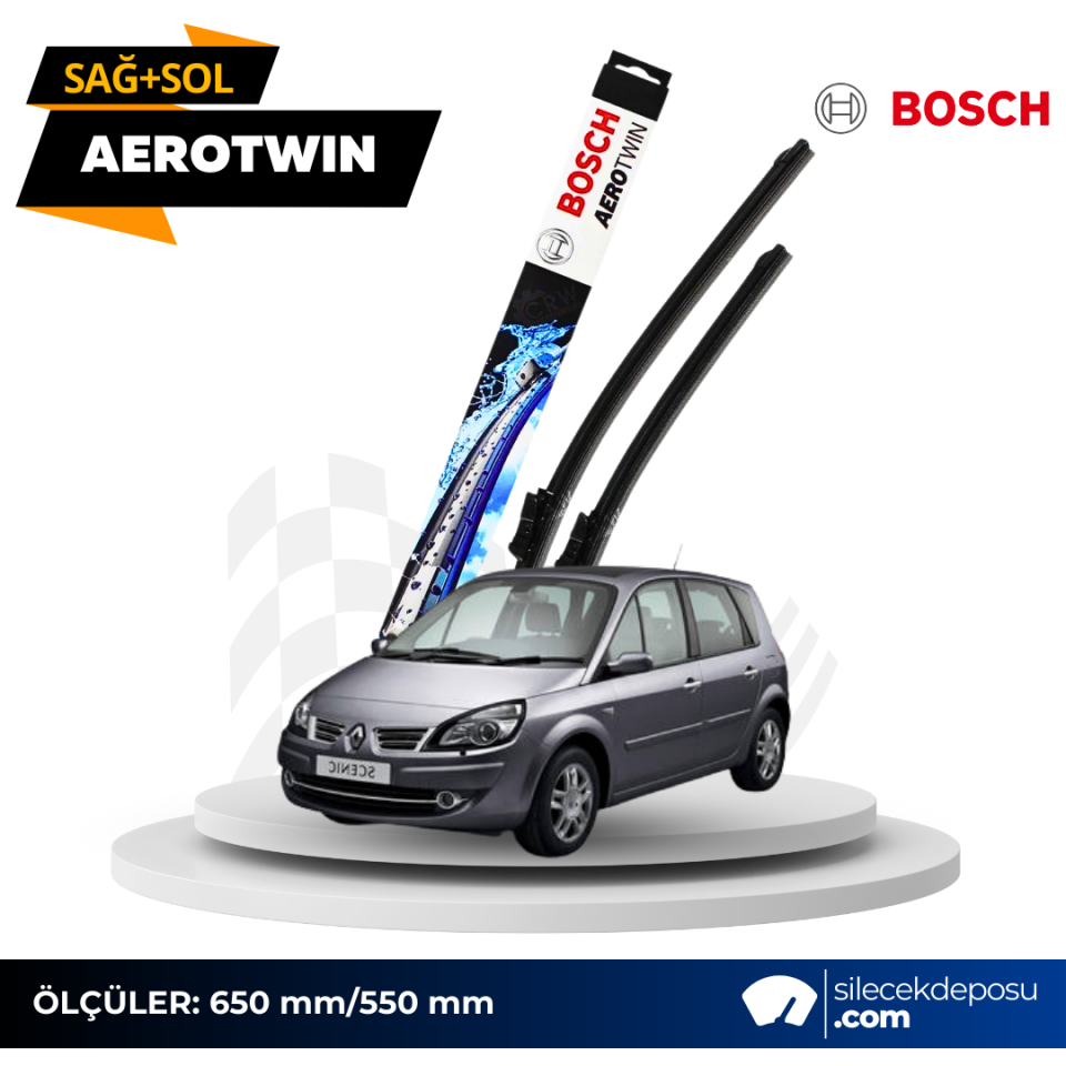 Renault Scenic Ön Silecek 2006-2009 Bosch Aerotwin