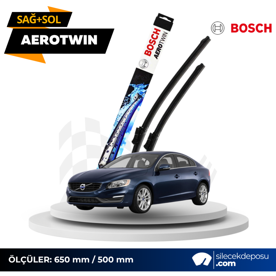 Volvo S60 Ön Silecek (2014-2018) Bosch Aerotwin A088S