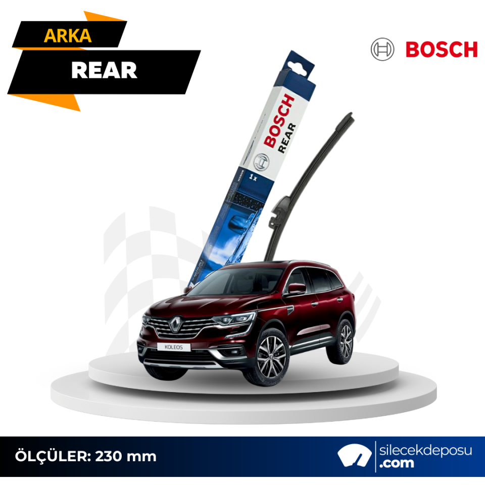 Renault Koleos Arka Silecek 2018-2023 Bosch