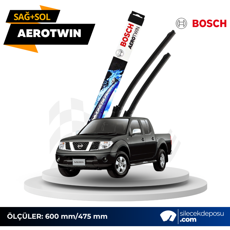 Nissan Navara Ön Silecek (2005-2013) Bosch Aerotwin AR607S