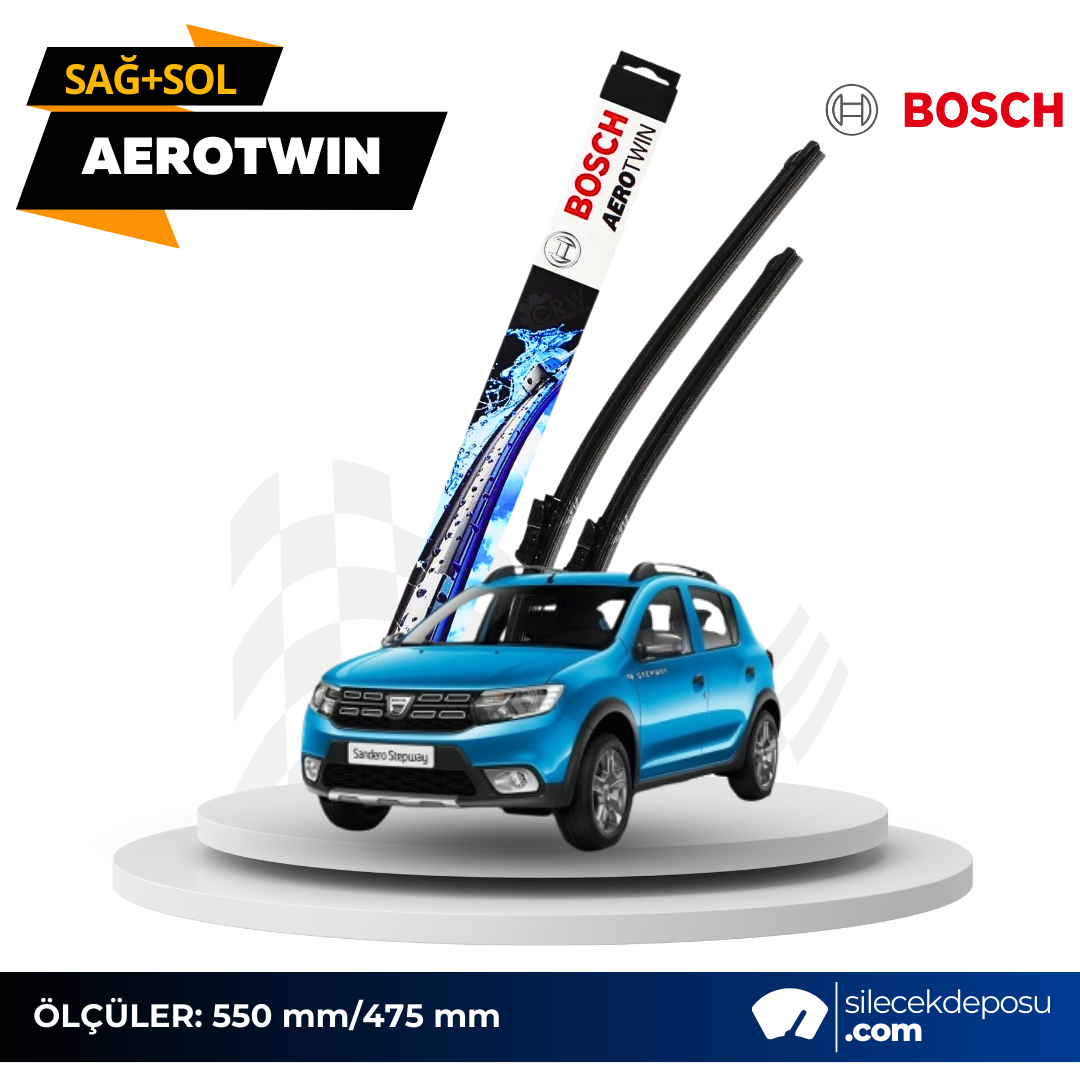 Dacia Sandero Ön Silecek 2016-2020 Bosch Aerotwin